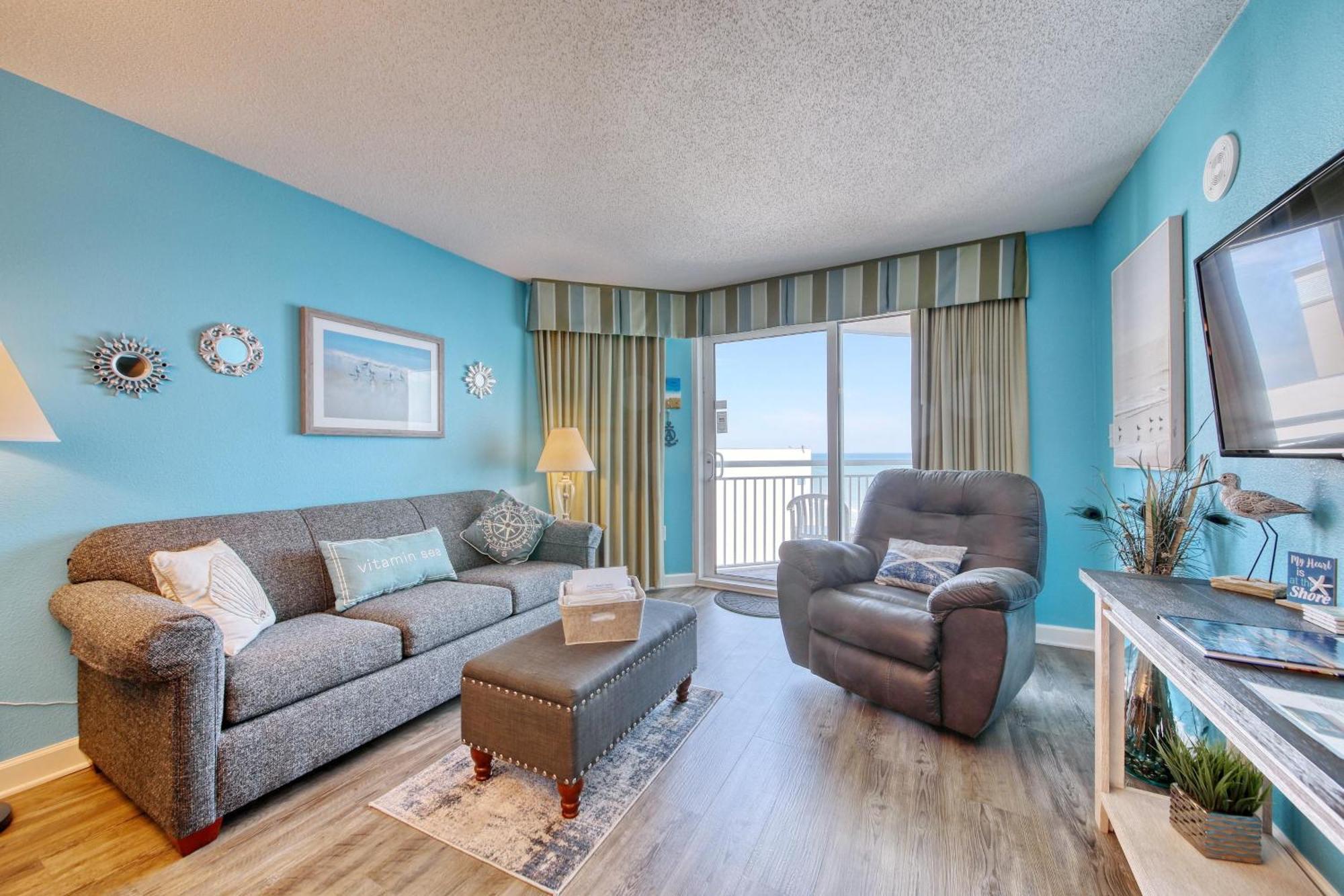 Вилла 2501 S Ocean Blvd, 0929 - Ocean View Sleeps 8 Миртл-Бич Экстерьер фото